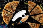 Custom D2 Steel Ulu Knife with Leather Sheath