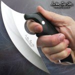 Hibben Legacy Ulu Knife with Leather Sheath