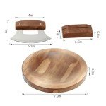 3-Piece Ulu Knife and Cutting Board Set