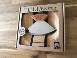 Alaska Ulu Knife Blade Block Bowl Set