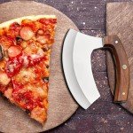 Alaskan Ulu Knife with Leather Sheath - Handmade