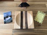 Alaska Ulu Knife Blade Block Bowl Set
