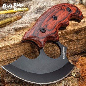 6.5" Ridge Runner Full Tang Ulu Knife