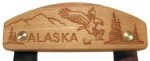 Eagle Flight Ulu Knife with Birch Handle
