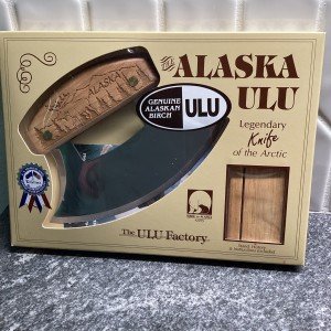 Ulu Factory Alaska Ulu Knife with Stand