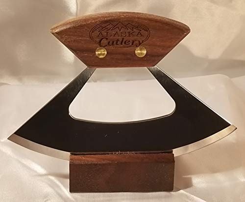 Alaska Umialik Ulu Knife with Walnut Handle