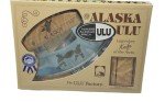 Alaska Birch Ulu Knife with Wood Stand