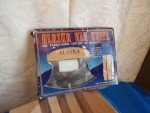 Set of 3 Engraved Alaska Ulu Knives with Bowl