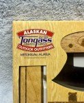 Tongass Alaska 6" Ulu Knife with Oak Stand