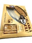Alaska Ulu Knife with Birch Wood Stand