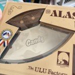 Alaska Mt. McKinley Ulu Knife with Stand