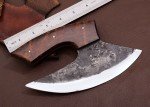 Custom Hand Forged Alaskan Ulu Hunting Knife