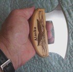 Alaska Ulu Knife with Stainless Steel Blade