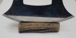 Alaska Ulu Knife with Antler Bone Base
