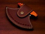 Hand Forged Carbon Steel Alaska Ulu Knife