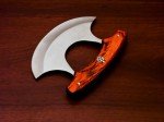 Hand Forged Carbon Steel Alaska Ulu Knife