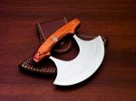 Hand Forged Carbon Steel Alaska Ulu Knife