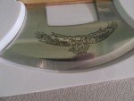 Alaskan ULU Knife with Wooden Display Stand