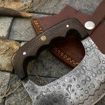 Custom Hand-Forged Alaskan Ulu Pizza Cutter