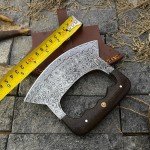 Custom Hand-Forged Alaskan Ulu Pizza Cutter