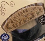 Birch Wood Ulu Knife with Display Stand - 1993