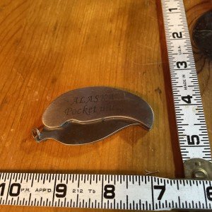 Alaskan Ulu Pocket Knife for Everyday Use