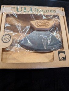 Alaska Ulu Knife with Chopping Bowl Set