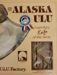 Alaska ULU Knife with Stand and History