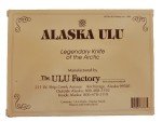 Alaska ULU Knife with Stand and History