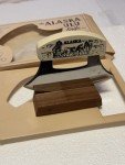 1993 Alaska Ulu Knife with Birch Wood Stand