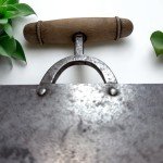 Traditional Alaska Ulu Knife – Wood Handle & Steel Blade