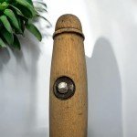Traditional Alaska Ulu Knife – Wood Handle & Steel Blade