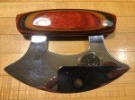 Custom Stainless Steel Iowa Ulu Knife by Marengo