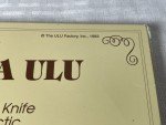 Ulu Knife by The ULU Factory - Chopping Tool