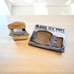Alaska ULU Knife with Wood Handle and Stand