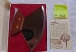 Alaska Vintage ULU Knife with Block