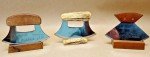 Set of 3 Alaska Ulu Skinner Knives