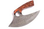7.1" Damascus Full Tang ULU Hunter Knife