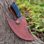 Handmade 1095 Steel Tactical Ulu Skinning Knife