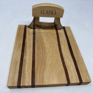 Alaska Ulu Knife with Chopping Bowl Set