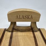 Alaska Ulu Knife with Chopping Bowl Set