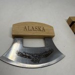 Alaska Ulu Knife with Chopping Bowl Set