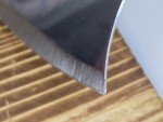 Exotic Wood Alaska ULU Knife with Stainless Steel Blade
