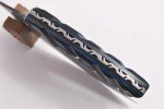 7.1" Handmade Full Tang Damascus ULU Hunter Knife