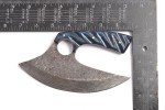 7.1" Handmade Full Tang Damascus ULU Hunter Knife