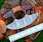Handmade Damascus Steel Alaskan Ulu Chef Knife