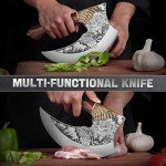 TIVOLI 9-Inch Ulu Knife and Pizza Cutter Set