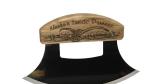 Alaska Birch Ulu Knife with Wood Stand