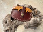 Eskimo Ulu Knife with Damascus Steel Blade