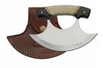 5.5" Alaskan Ulu Knife with Bone/Horn Handle